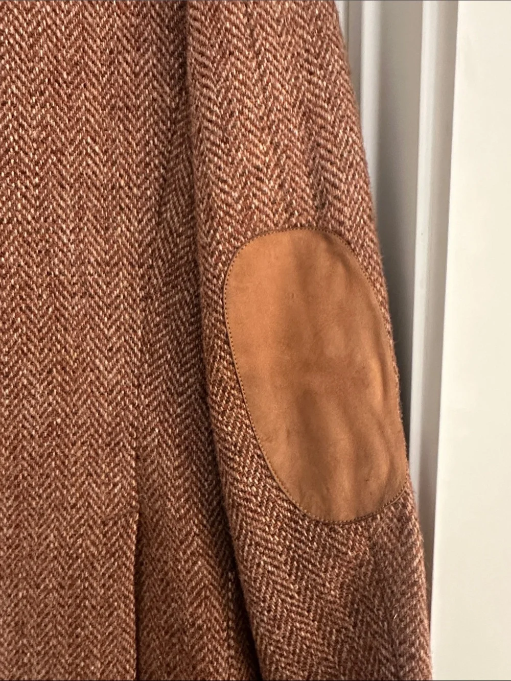 Brown Herringbone Wool-Blend Sport Coat- Menswear